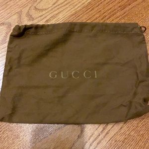 Small Gucci dust bag
